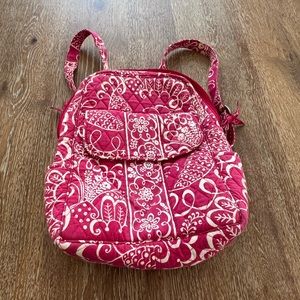Vera Bradley backpack purse EUC